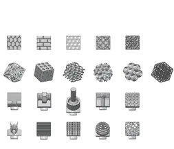 SLS Printing Buitengewoon complex Rubik's Cube Model